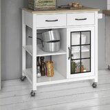 Wayfair Kitchen Carts Wood Kitchen Islands Carts You Ll Love In 2024   Amata Wood Kitchen Cart 